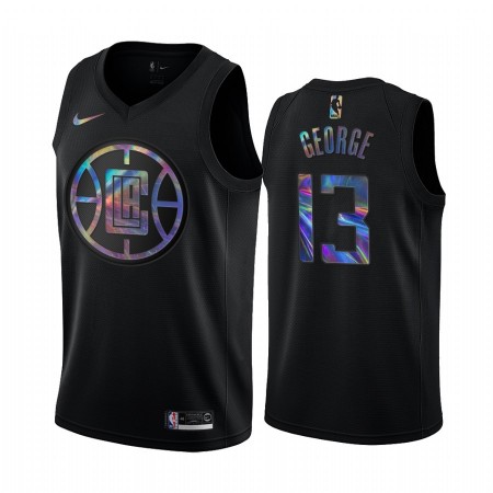 Maillot Basket Los Angeles Clippers Paul George 13 Iridescent HWC Collection Swingman - Homme